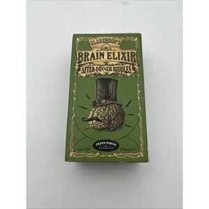 Clarendon's Brain Elixir After Dinner Riddles Game Front Porch Classics